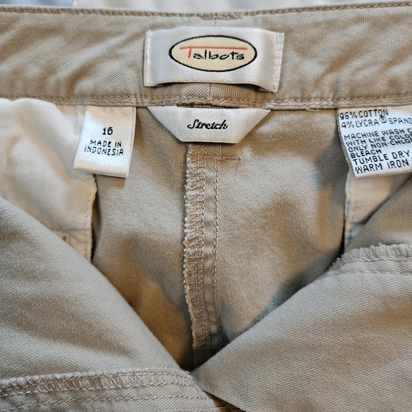 Talbots 16 stretch culottes - Picture 6 of 6